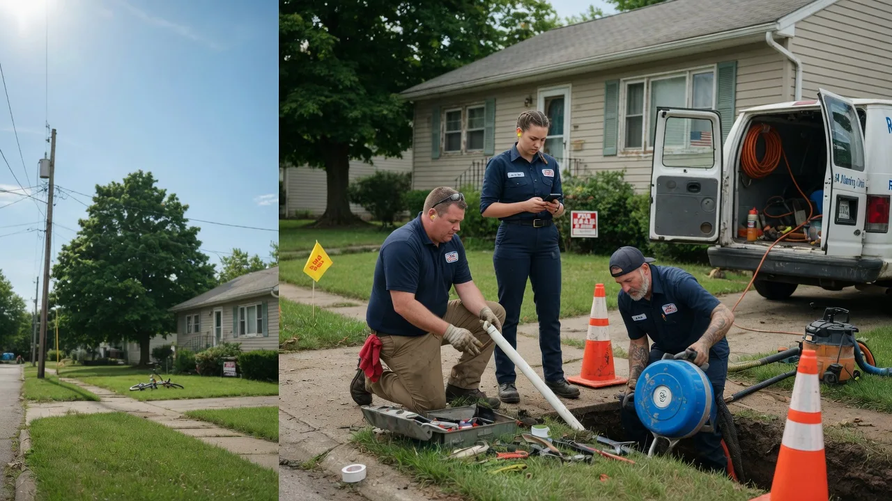 Sewer Line Repair in Leiters Ford, IN near me